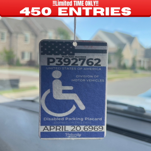 HANDICAP AIR FRESHENER (1pc)